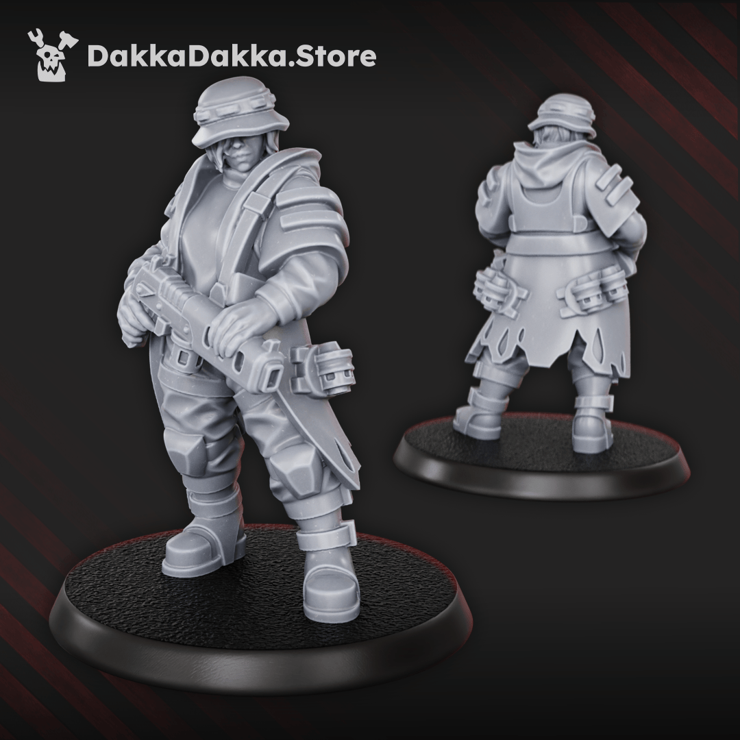 Tabletop Terrain Miniature The Alcat Rats Infantry Squad (x15)