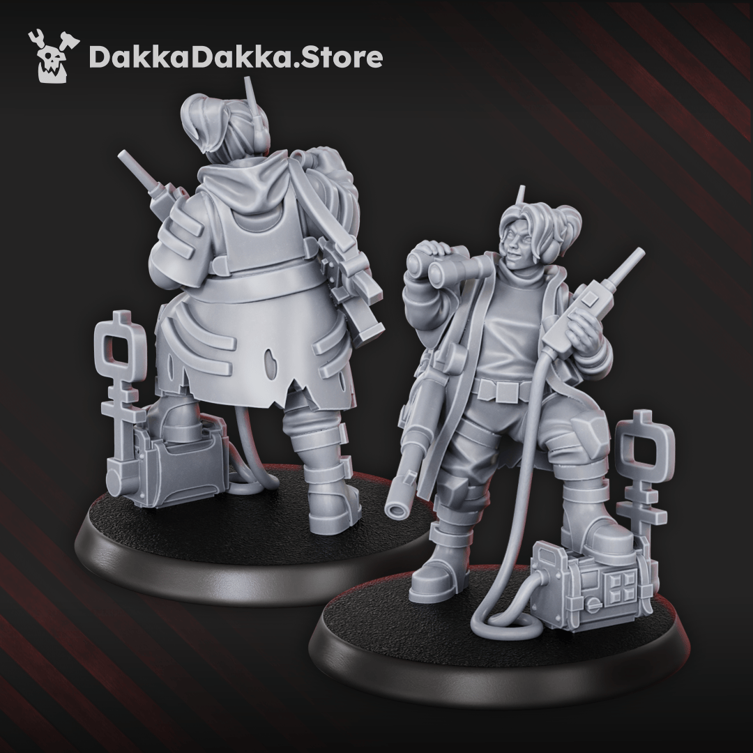 Tabletop Terrain Miniature The Alcat Rats Masters Squad (x5)