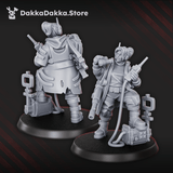 Tabletop Terrain Miniature The Alcat Rats Masters Squad (x5)