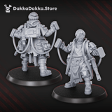 Tabletop Terrain Miniature The Alcat Rats Masters Squad (x5)