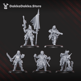 Tabletop Terrain Miniature The Alcat Rats Masters Squad (x5)