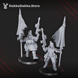 Tabletop Terrain Miniature The Alcat Rats Masters Squad (x5)