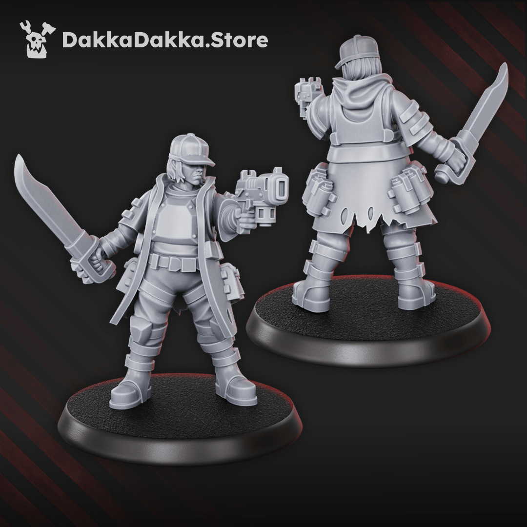 Tabletop Terrain Miniature The Alcat Rats Masters Squad (x5)