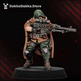 Tabletop Terrain Miniature The Alcat Rats Veterans Brigade (complete kit)