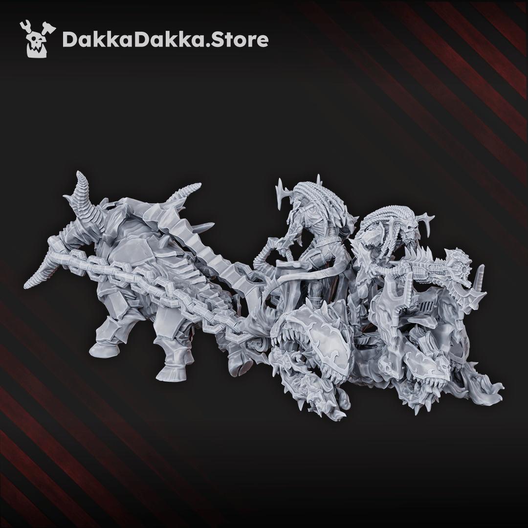 Tabletop Terrain Miniature The Chariot of Burnout