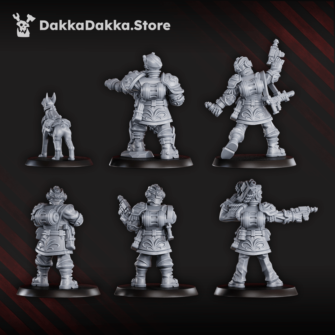 Tabletop Terrain Miniature The Dashing Nebula Syndicate (part 1)