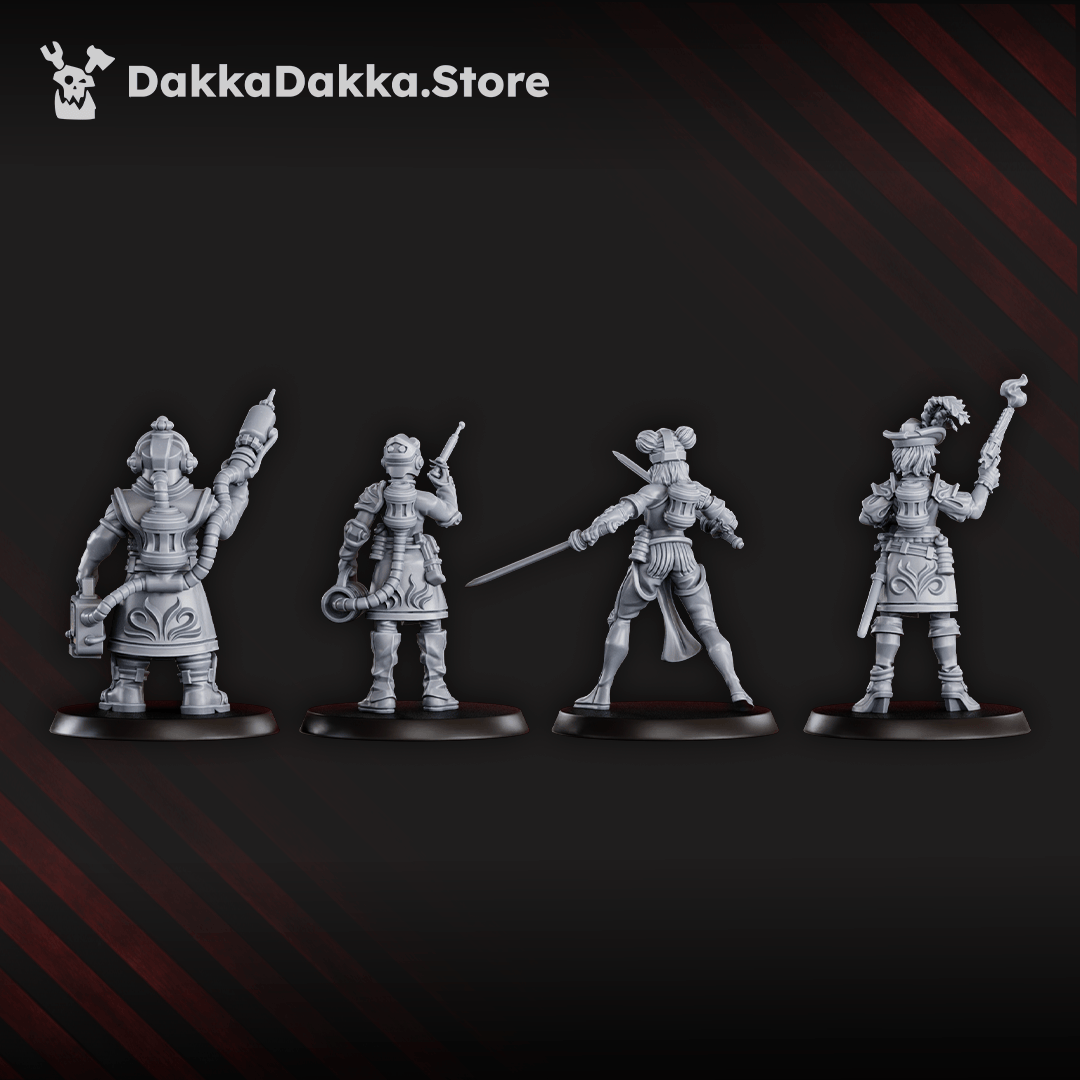 Tabletop Terrain Miniature The Dashing Nebula Syndicate (part 2)