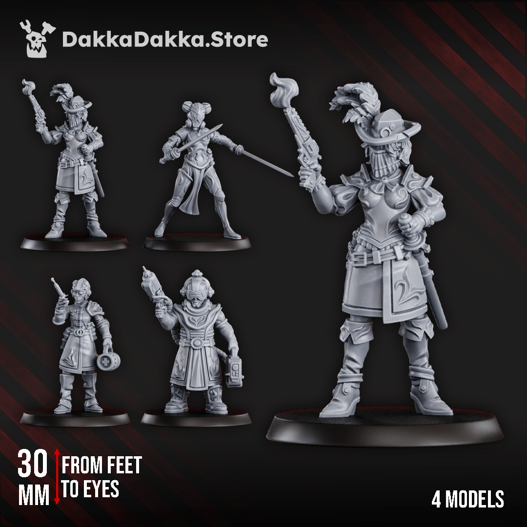 Tabletop Terrain Miniature The Dashing Nebula Syndicate (part 2)