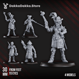 Tabletop Terrain Miniature The Dashing Nebula Syndicate (part 2)