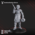Tabletop Terrain Miniature The Dashing Nebula Warrior