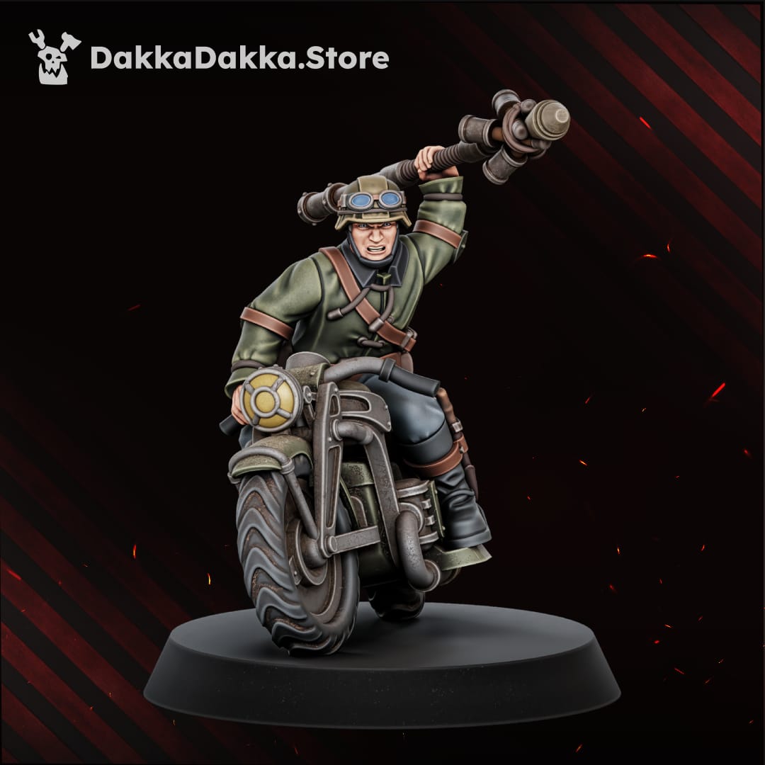 Tabletop Terrain Miniature The Doomsday Assault Riders (x5)