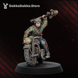 Tabletop Terrain Miniature The Doomsday Assault Riders (x5)
