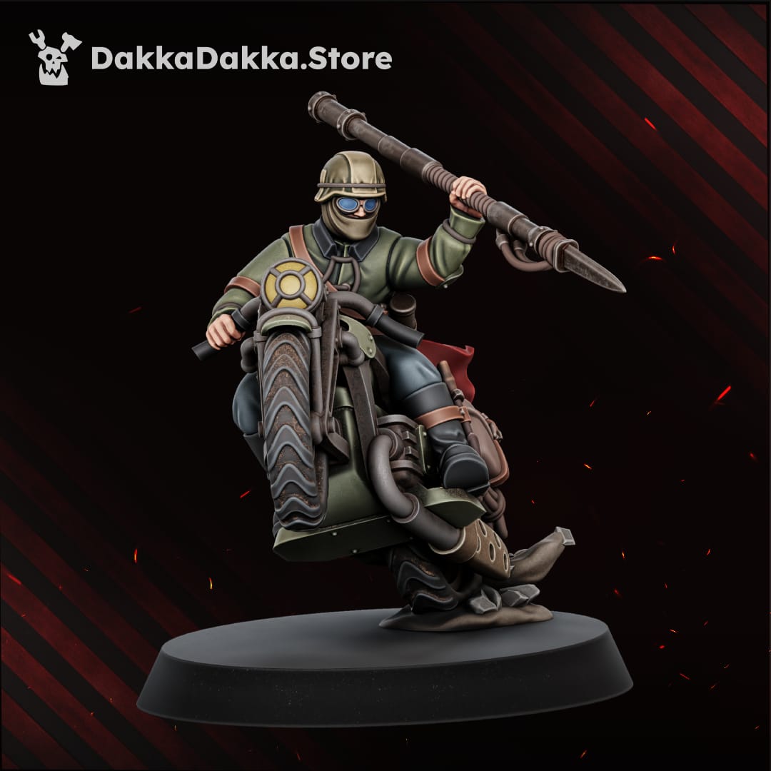 Tabletop Terrain Miniature The Doomsday Assault Riders (x5)