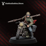 Tabletop Terrain Miniature The Doomsday Assault Riders (x5)