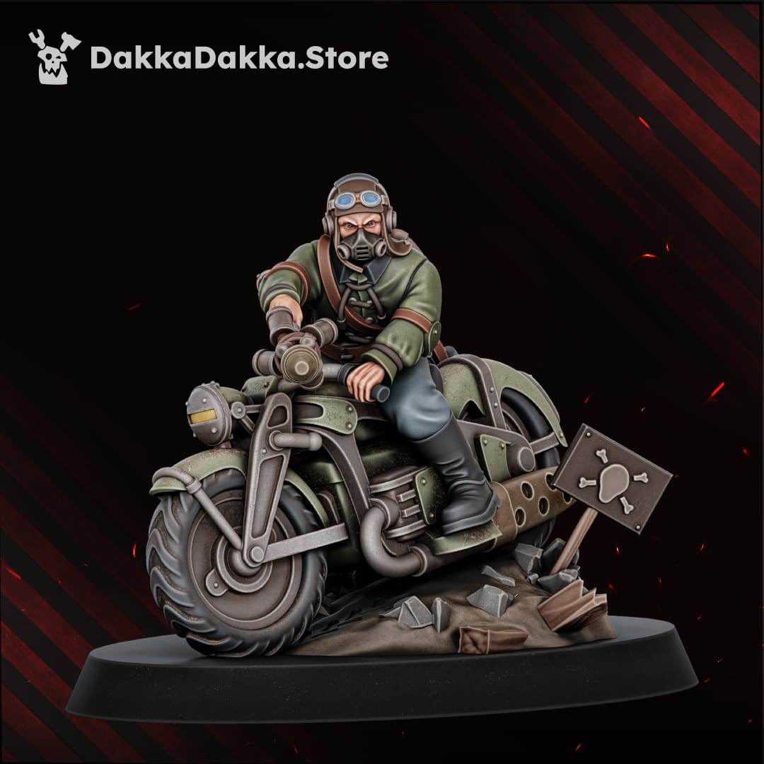 Tabletop Terrain Miniature The Doomsday Assault Riders (x5)