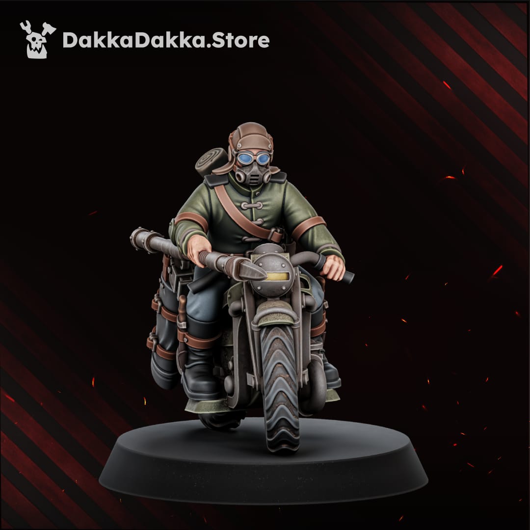 Tabletop Terrain Miniature The Doomsday Assault Riders (x5)