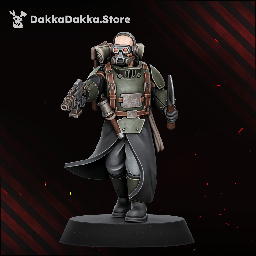 Tabletop Terrain Miniature The Doomsday Corps of Engineers (complete kit)