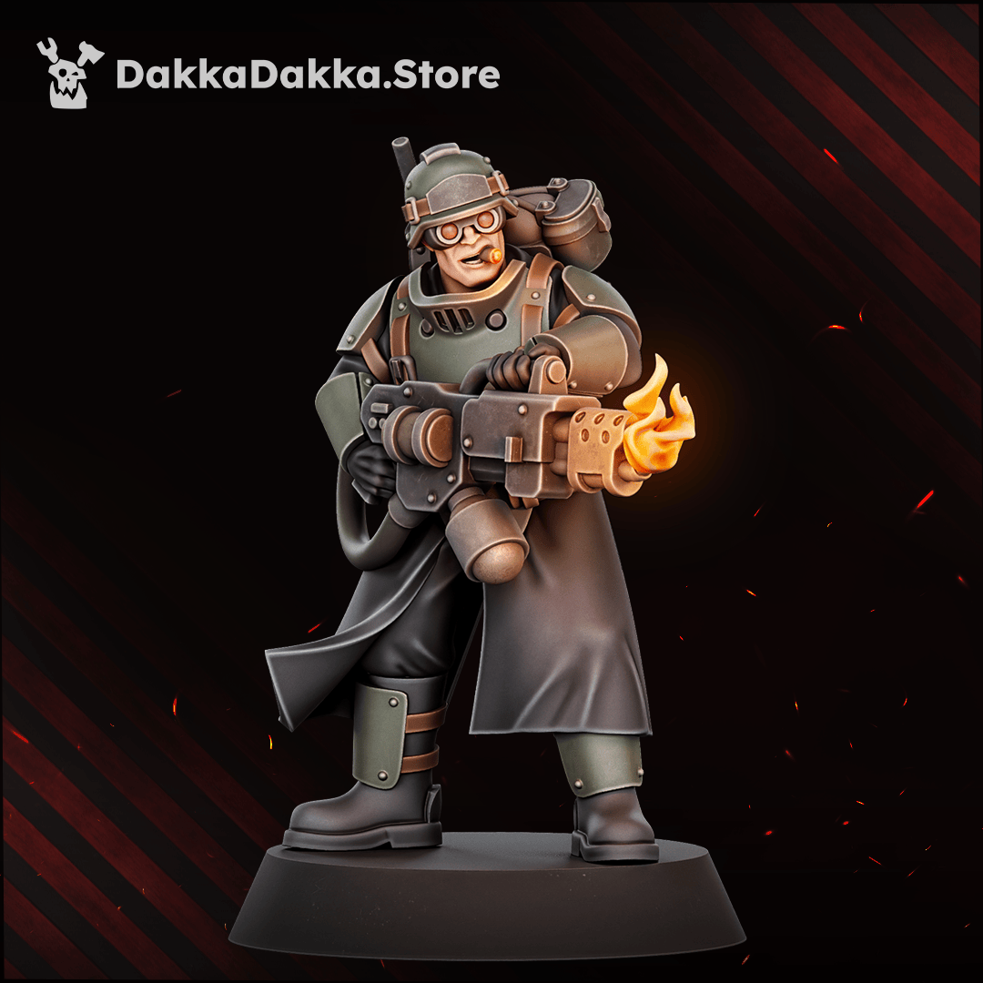Tabletop Terrain Miniature The Doomsday Corps of Engineers (complete kit)
