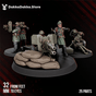 Tabletop Terrain Miniature The Doomsday Heavy Fire Support Squad
