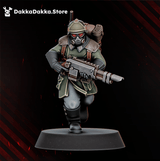 Tabletop Terrain Miniature The Doomsday Infantry Squad (x10)