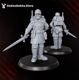 Tabletop Terrain Miniature The Doomsday Infantry Squad (x10)