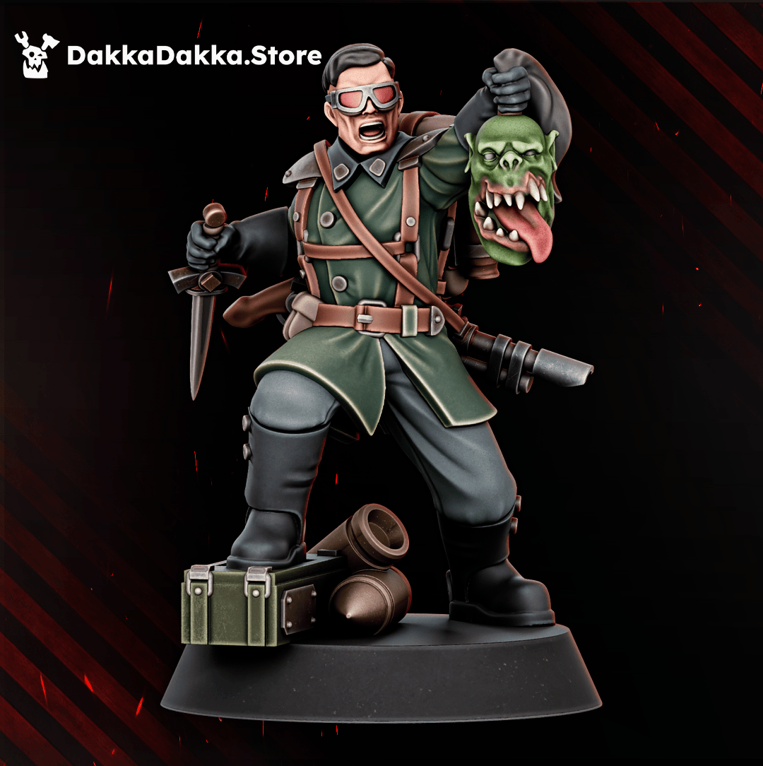 Tabletop Terrain Miniature The Doomsday Infantry Squad (x10)