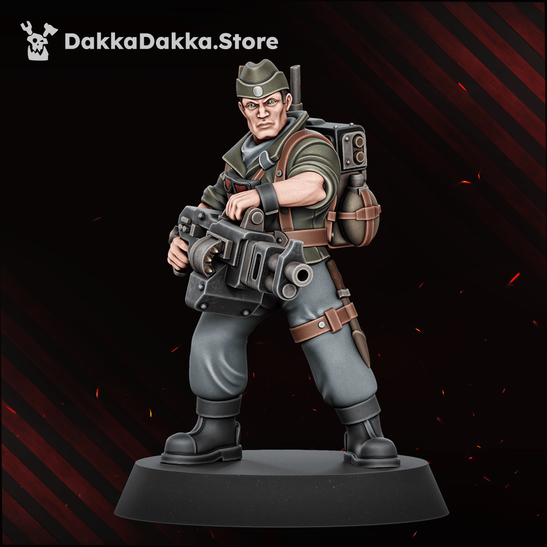 Tabletop Terrain Miniature The Doomsday Veterans Brigade (complete kit)