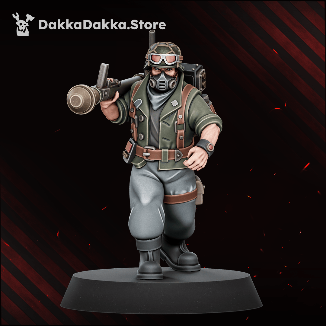 Tabletop Terrain Miniature The Doomsday Veterans Brigade (complete kit)