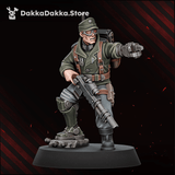 Tabletop Terrain Miniature The Doomsday Veterans Brigade (complete kit)