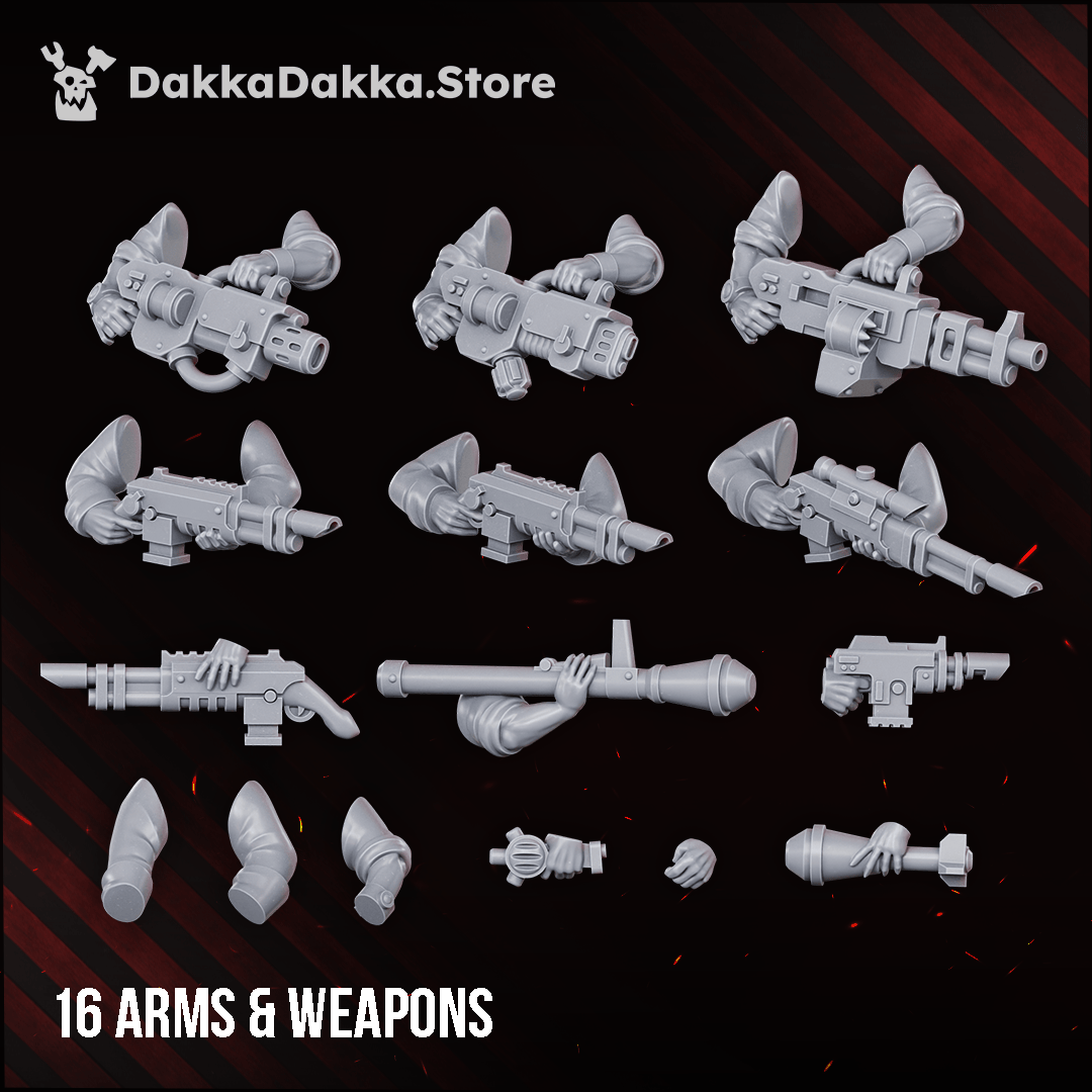 Tabletop Terrain Miniature The Doomsday Veterans Brigade (complete kit)