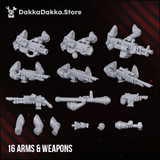 Tabletop Terrain Miniature The Doomsday Veterans Brigade (complete kit)