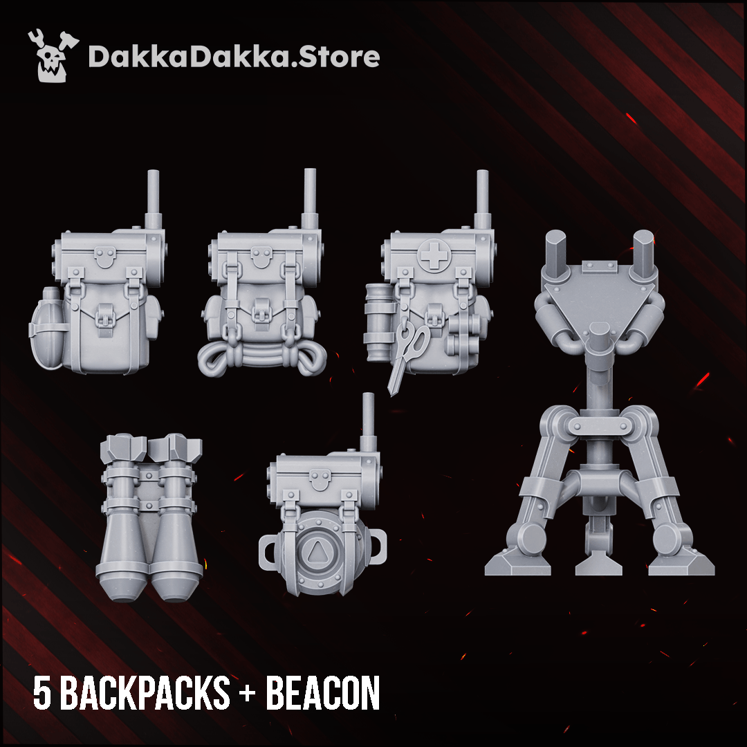 Tabletop Terrain Miniature The Doomsday Veterans Brigade (complete kit)