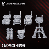 Tabletop Terrain Miniature The Doomsday Veterans Brigade (complete kit)