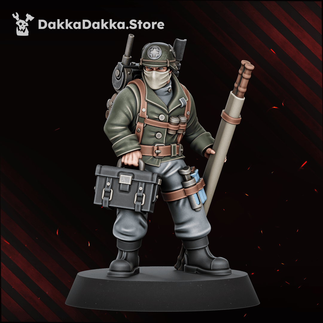 Tabletop Terrain Miniature The Doomsday Veterans Brigade (complete kit)