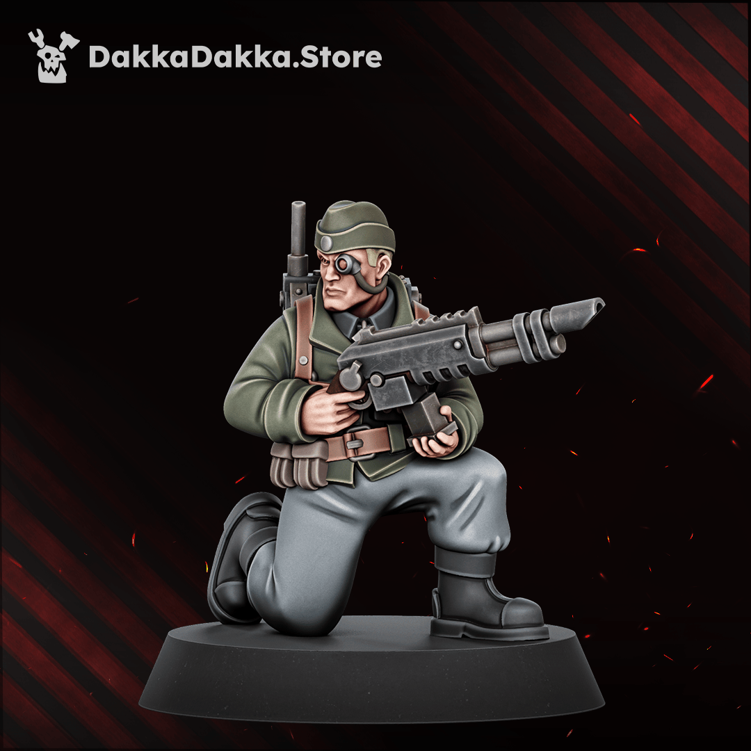 Tabletop Terrain Miniature The Doomsday Veterans Brigade (complete kit)