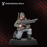 Tabletop Terrain Miniature The Doomsday Veterans Brigade (complete kit)