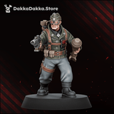 Tabletop Terrain Miniature The Doomsday Veterans Brigade (complete kit)