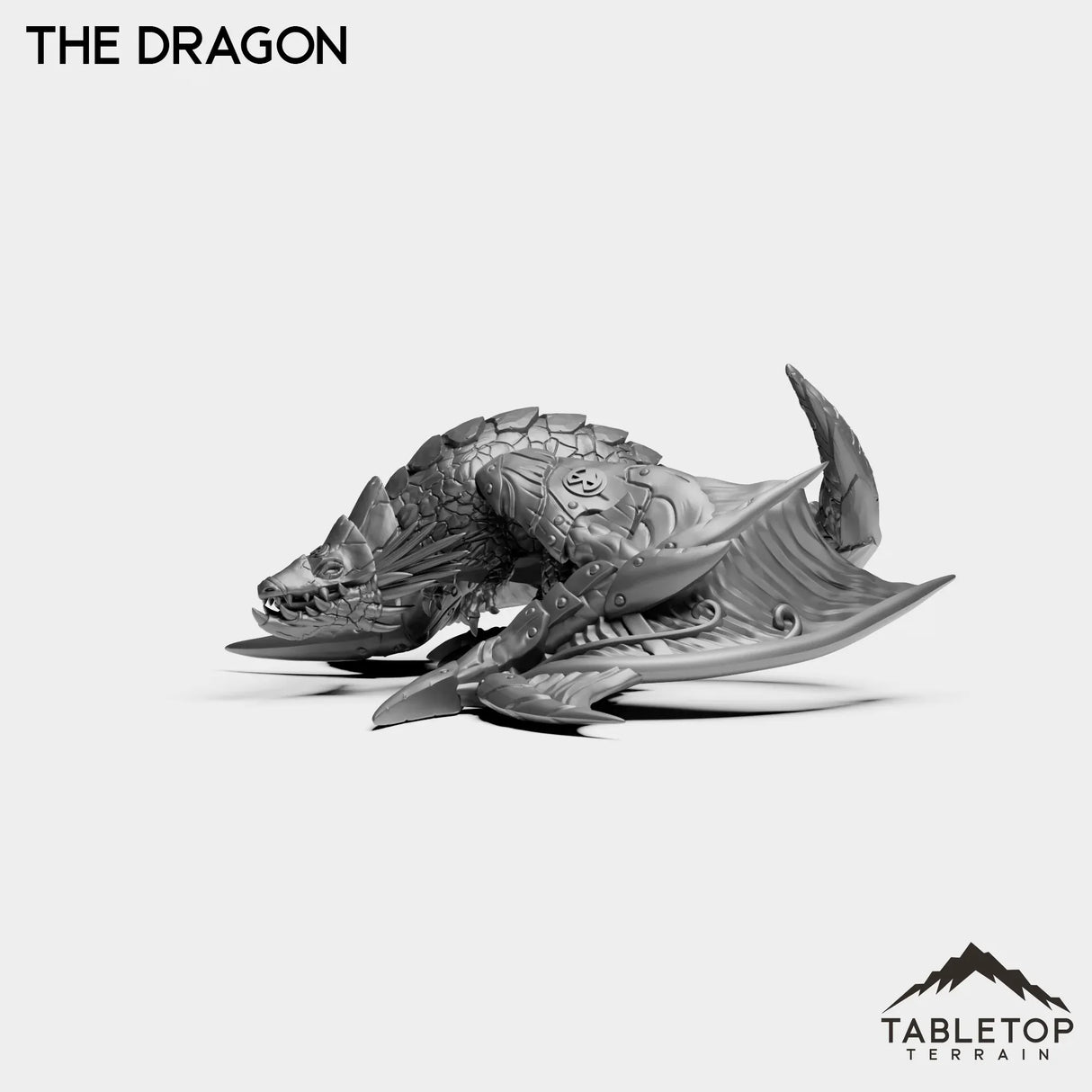 Tabletop Terrain Miniature The Dragon