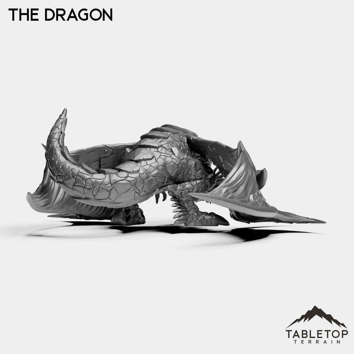 Tabletop Terrain Miniature The Dragon