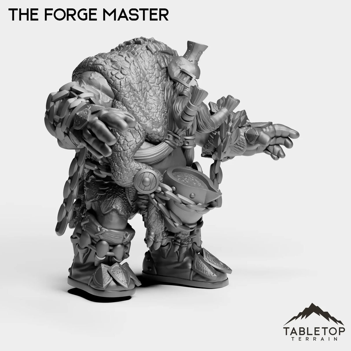 Tabletop Terrain Miniature The Forge Master