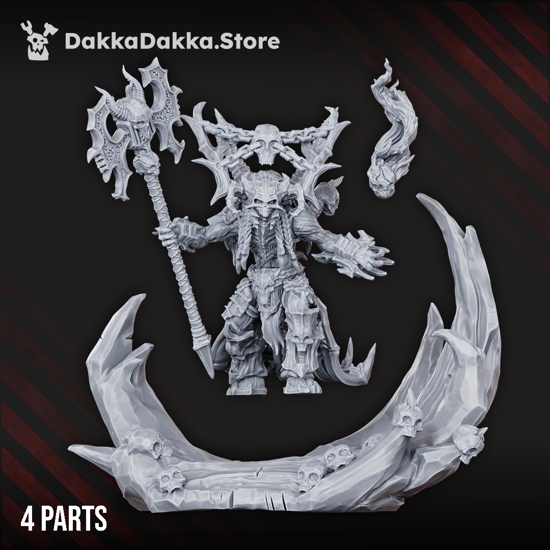 Tabletop Terrain Miniature The Harbinger of the Crimson Lord