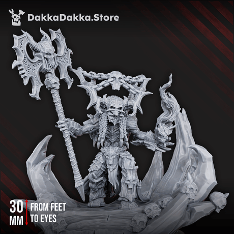 Tabletop Terrain Miniature The Harbinger of the Crimson Lord