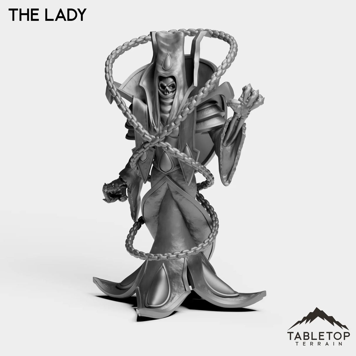 Tabletop Terrain Miniature The Lady