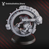 Tabletop Terrain Miniature The Miner Rat Bikers