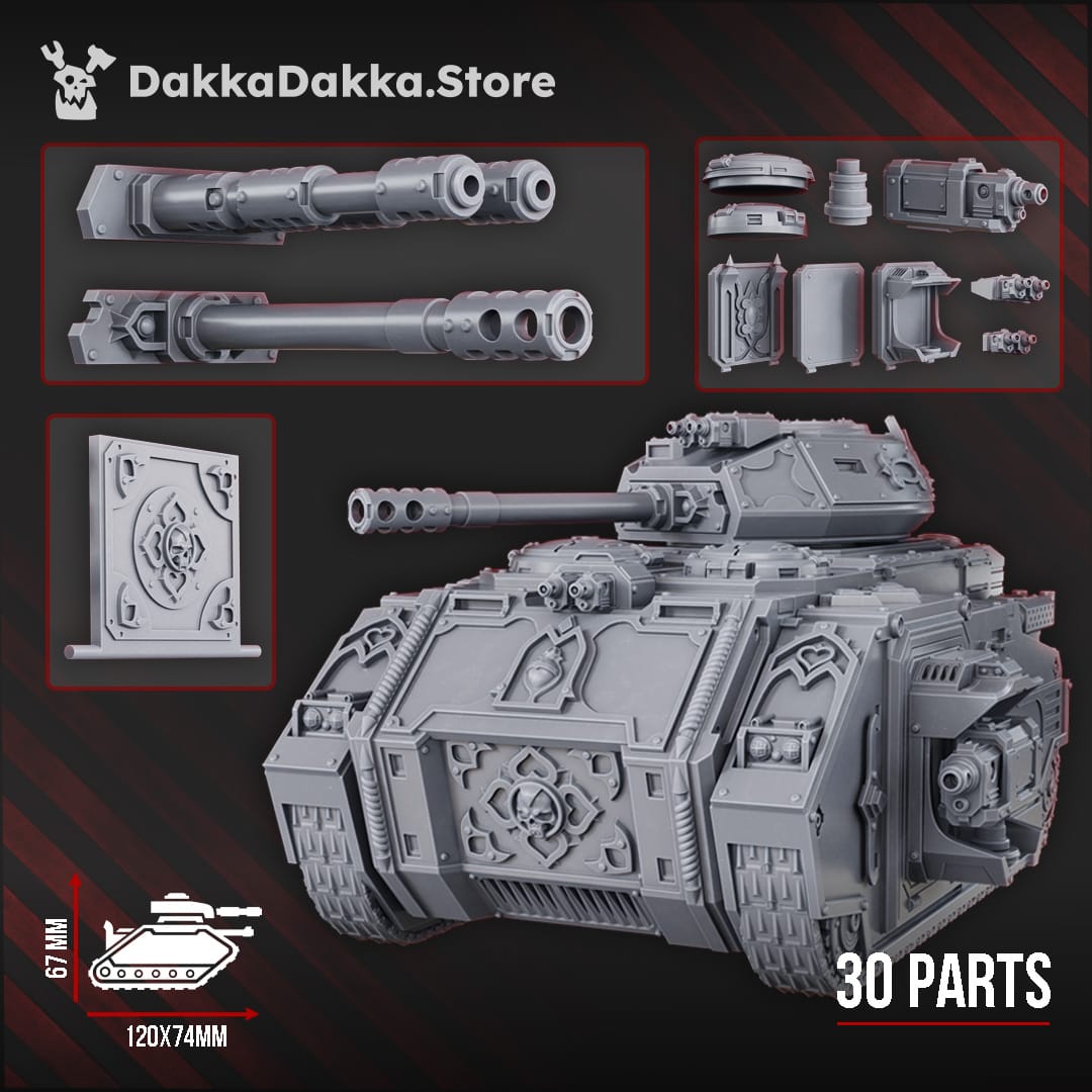 Tabletop Terrain Miniature The Ordine Vendetta APC