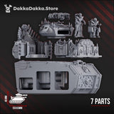 Tabletop Terrain Miniature The Ordine Vendetta APC Upgrade