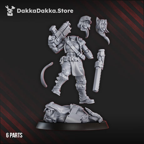 Tabletop Terrain Miniature The Orc Slayers Commander