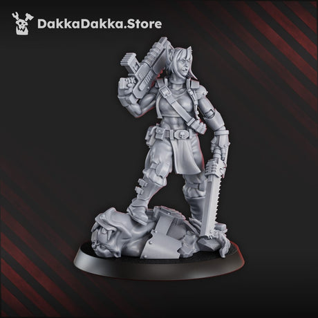 Tabletop Terrain Miniature The Orc Slayers Commander