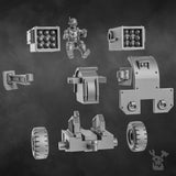 Tabletop Terrain Miniature The Orc Slayers Heavy Artillery Team