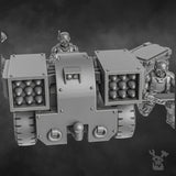 Tabletop Terrain Miniature The Orc Slayers Heavy Artillery Team